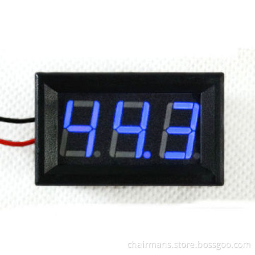 Digital Voltmeter LED Panel, DC 5-120V and Others